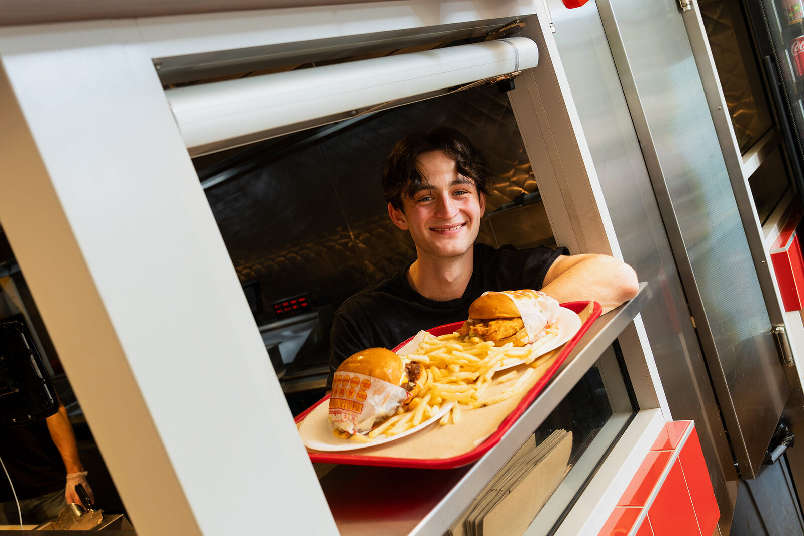 Work at Hoodburger.